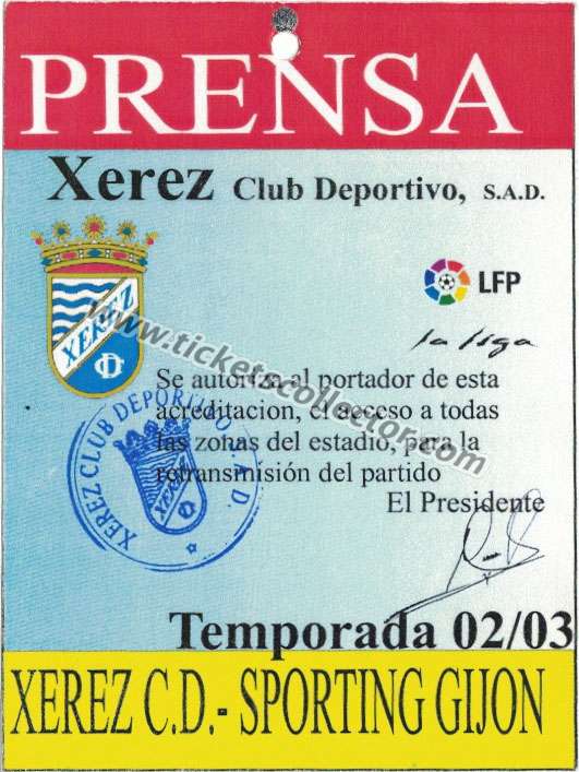 2002-03 Xerez Sporting
