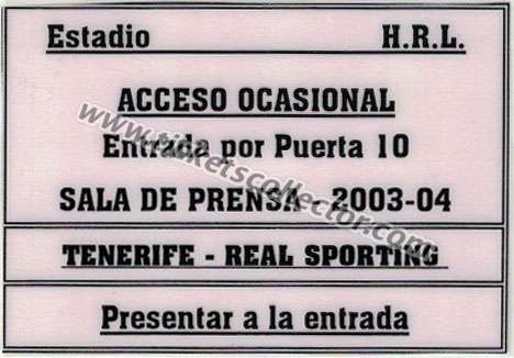 2003-04 Tenerife Sporting II