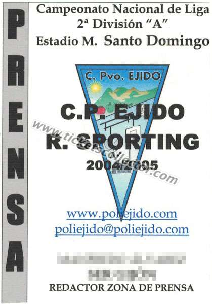 2004-05 Poli Ejido Sporting