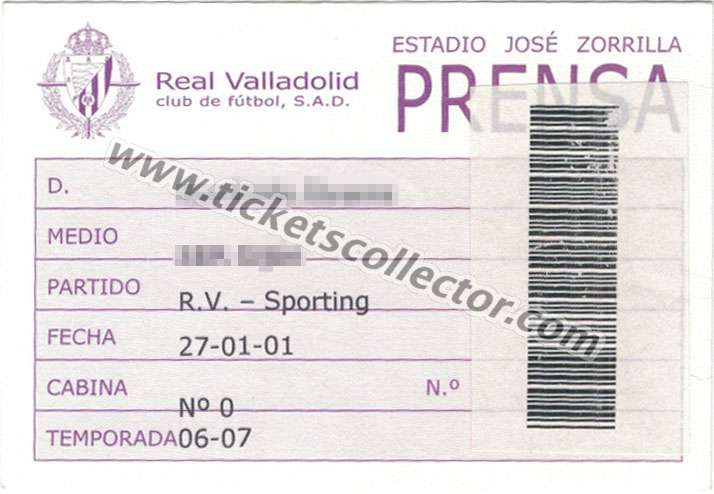 2006-07 Valladolid Sporting
