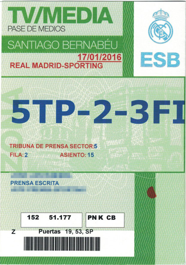 2015-16 Real Madrid Sporting