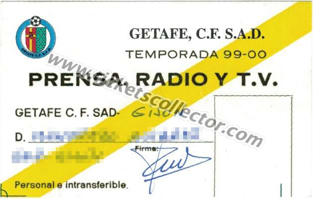 1999-00 Getafe Sporting