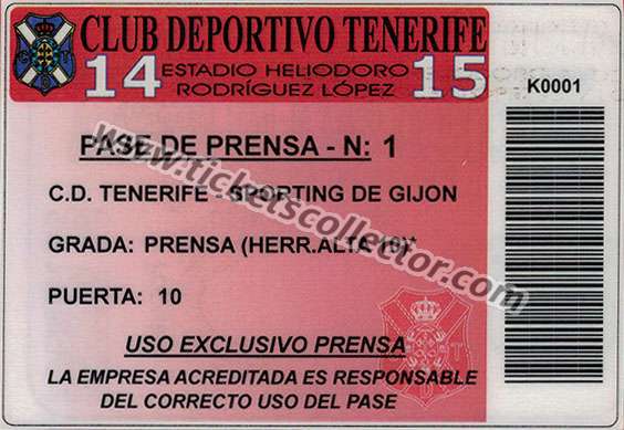 2014-15 Tenerife Sporting
