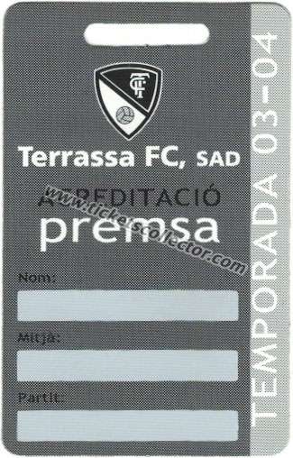 2003-04 Terrasa Sporting