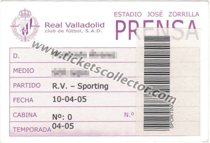 2004-05 Valladolid Sporting