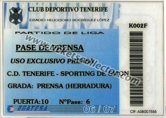 2006-07 Tenerife Sporting