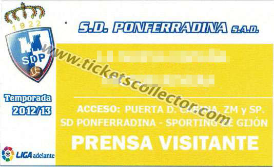 2012-13 Ponferradina Sporting