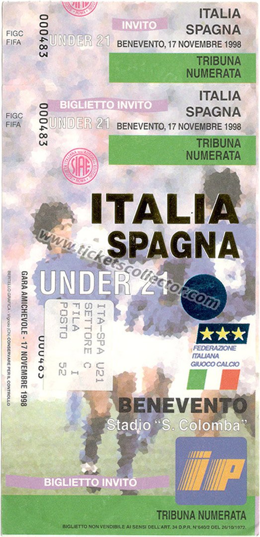 1998-11-17 Italia España (sub 21)