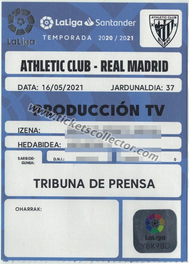 2020-21 Athletic Club Real Madrid