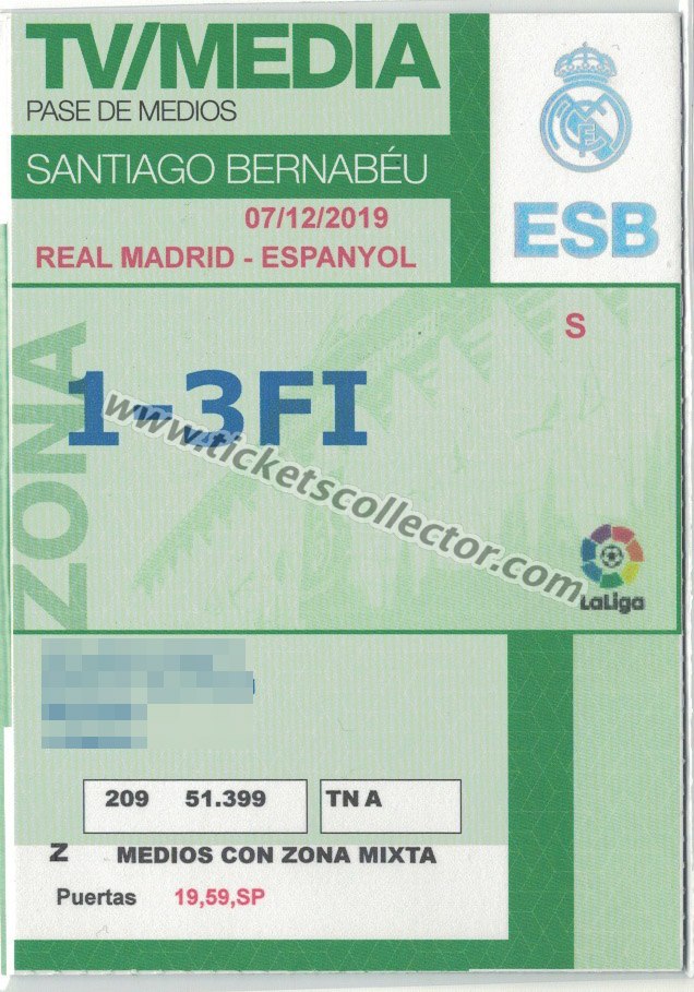 2019-20 Real Madrid Espanyol