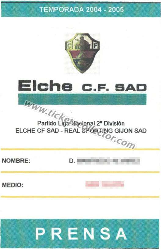2004-05 Elche Sporting