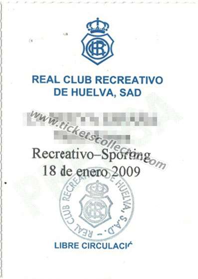 2008-09 Recreativo Sporting