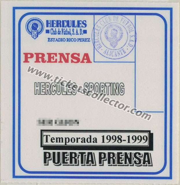 1998-99 Hércules Sporting