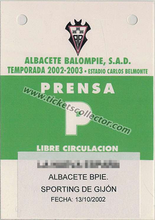 2002-03 Albacete Sporting