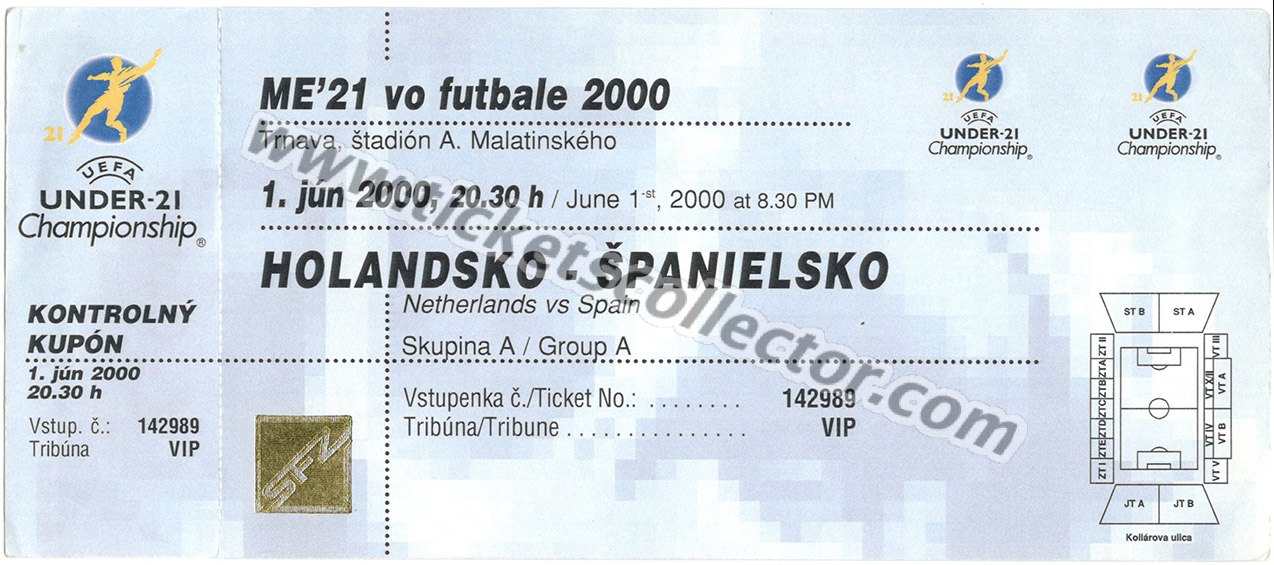 2000-06-01 Holanda España (sub 21)