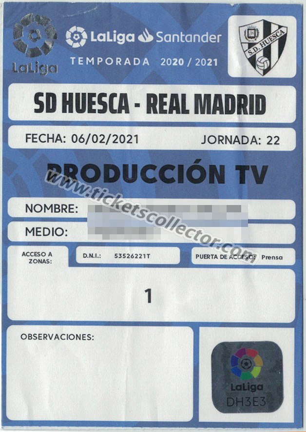 2020-21 Huesca Real Madrid