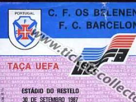 C3 1987-88 Os Belenenses Barcelona