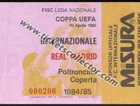 C3 1984-85 Inter Real Madrid