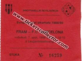 C2 1988-89 Fram Barcelona