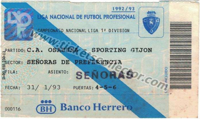 1992 osasuna sporting